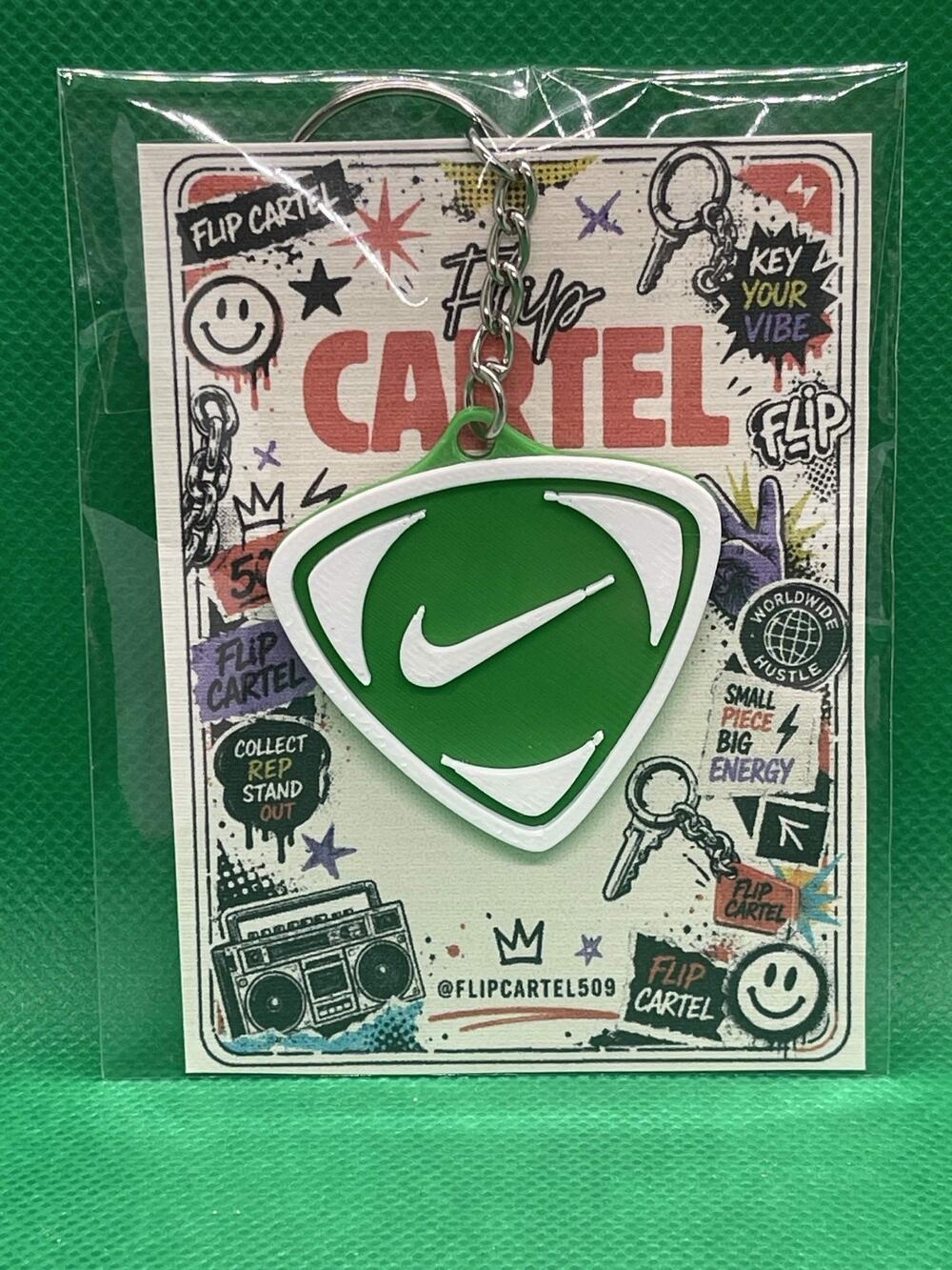 Nike Logo Keychain 3D Printed #14